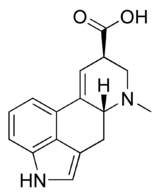 Lysergic acid chemical structure.png