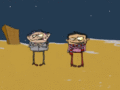 Brothers in the desert.gif